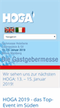 Mobile Screenshot of hoga-messe.de